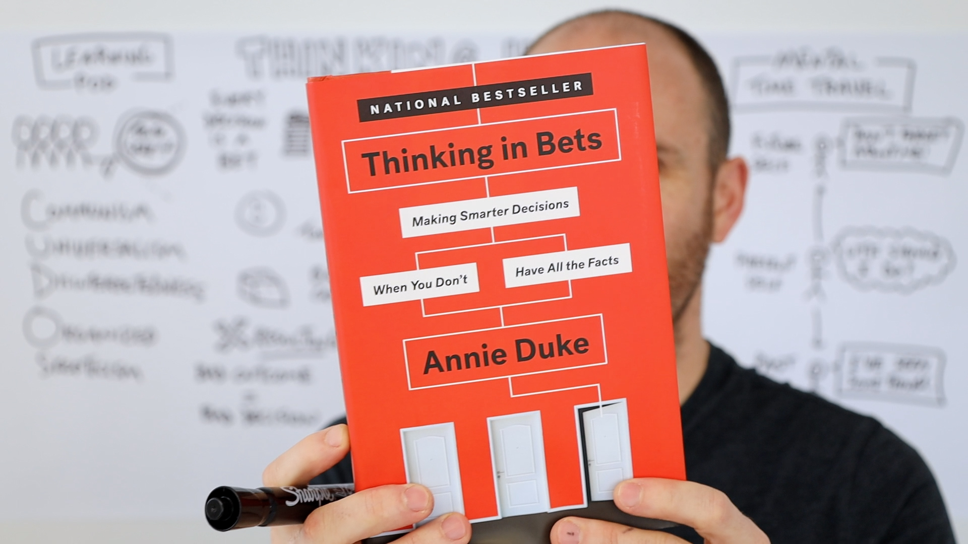 Cover of Thinking in Bets: Making Smarter Decisions When You Don’t Have All the Facts by Annie Duke